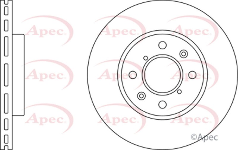 Brake Disc Front CPO Fits Suzuki Swift Splash Vauxhall Agila Opel 5531162J00 gallery