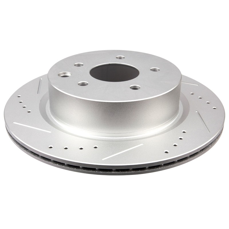 Drilled Front Rear Brake Rotors For Infiniti M37 M56 / Infiniti Q70 QX70 Nissan gallery