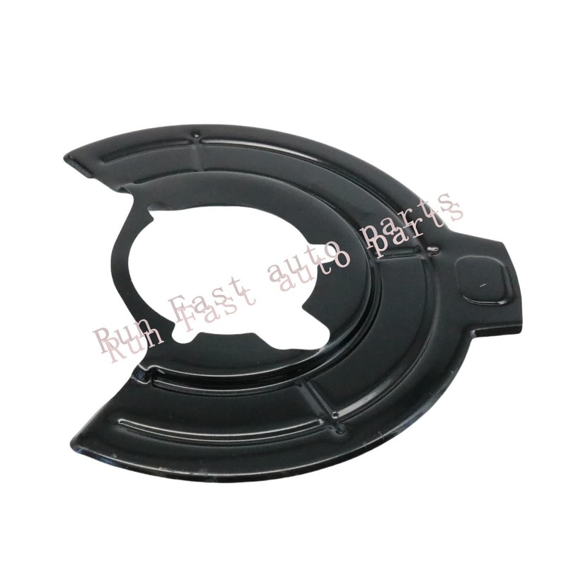 1 Pcs Left Side Front Brake Dust Shield Plate Black Fits for 2007-2017 Wrangler