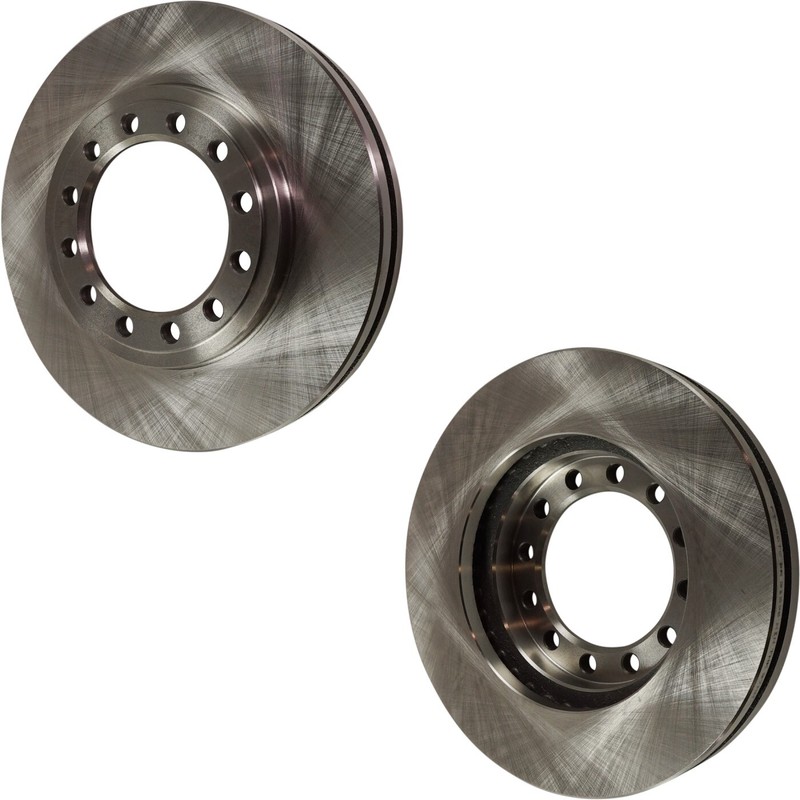 Front Disc Brake Rotors For 1997-2018 Isuzu NPR Front Disc Brakes