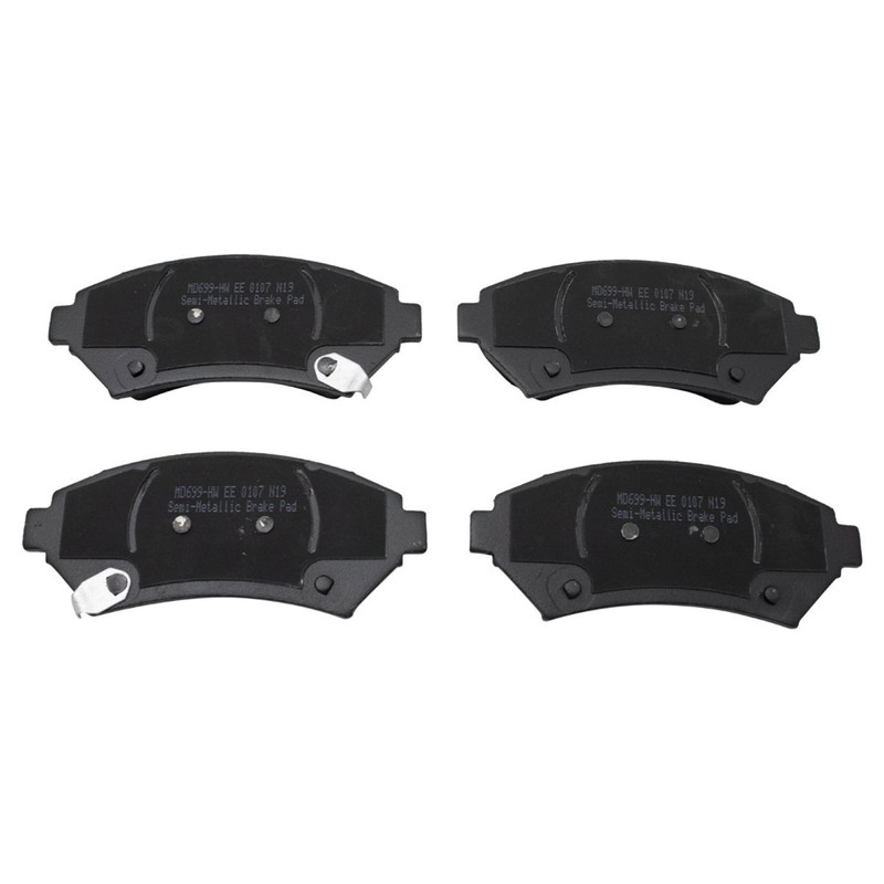 TRQ Performance Drilled Slotted Rotor Metallic Brake Pad Set Front Rear Kit gallery