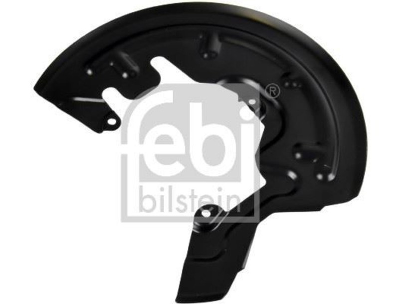 FEBI Brake Disc Splash Panel Front Right For RENAULT 02-12 8200113672 gallery
