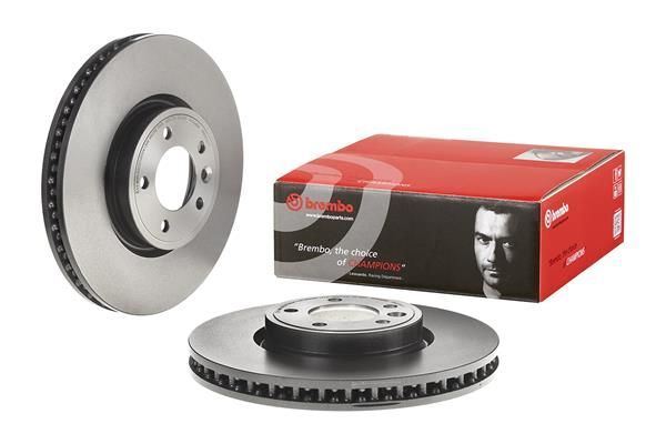 Front + Rear Brake Discs Coated Internally Vented + Pads Fits Land Rover BREMBO