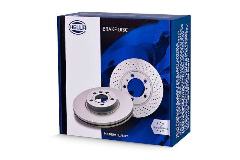 Disc Brake Rotor-Base Hella-PAGID 355122262 gallery