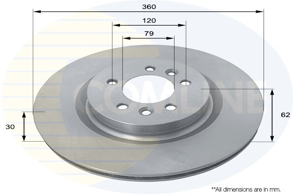 Brake Disc Front SJR Fits Land Rover Range Sport Discovery #1 LR038934 gallery