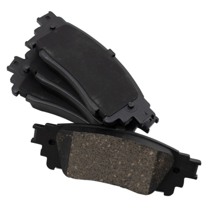 Performance Rear Brake Pad & Rotor Kit Ceramic Premium G-Coated Fits Lexus gallery
