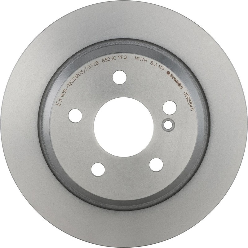 Disc Brake Rotor Rear 08.9584.11-AD Fits 2006 Mercedes E350 Base