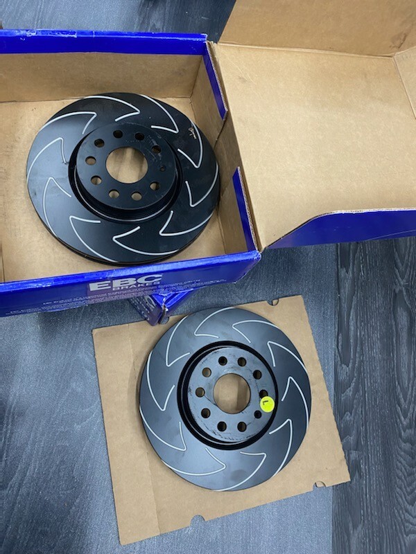 EBC Brake Front V-Slotted Disc Rotor Set BSD7623