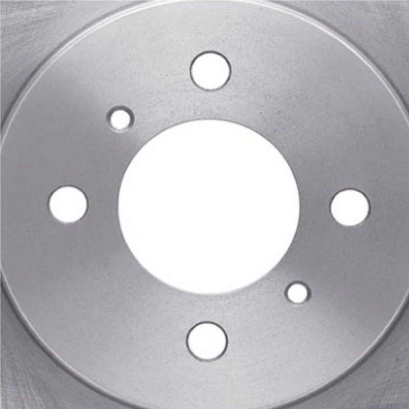 For Mitsubishi Lancer 2002-2007 Brake Rotor Set Front | 1-Pc Constr. | Cast Iron gallery