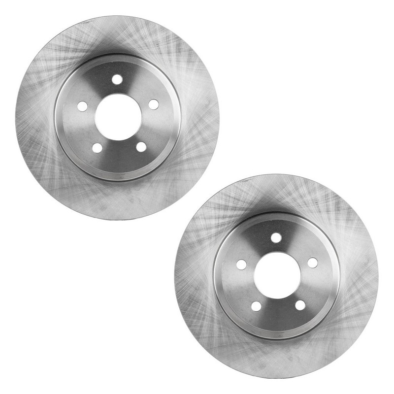 SureStop Brake Disc For Ford Mustang 2005-2014 Front | 2-Wheel Set Plain Suface