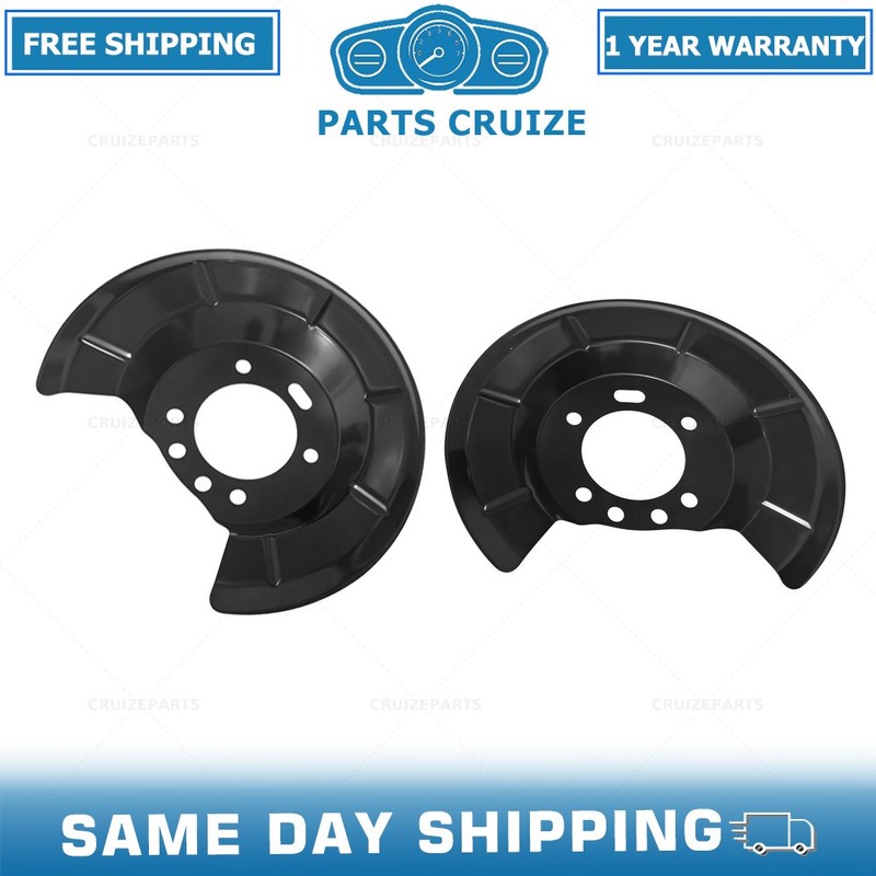 For Ford Focus C-MAX 12-18 AV6Z-2C028-A 2x Rear Brake Backing Plate Dust Shield