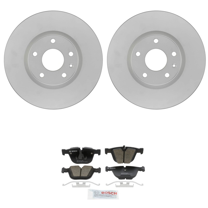 Bosch Rear Disc Brake Rotor Kit For BMW