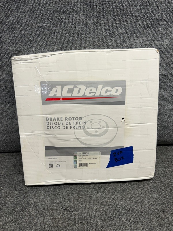 ACDelco Silver Front Brake Rotor 18A2461A | GM 19307036 Brake Rotors for F-150 gallery