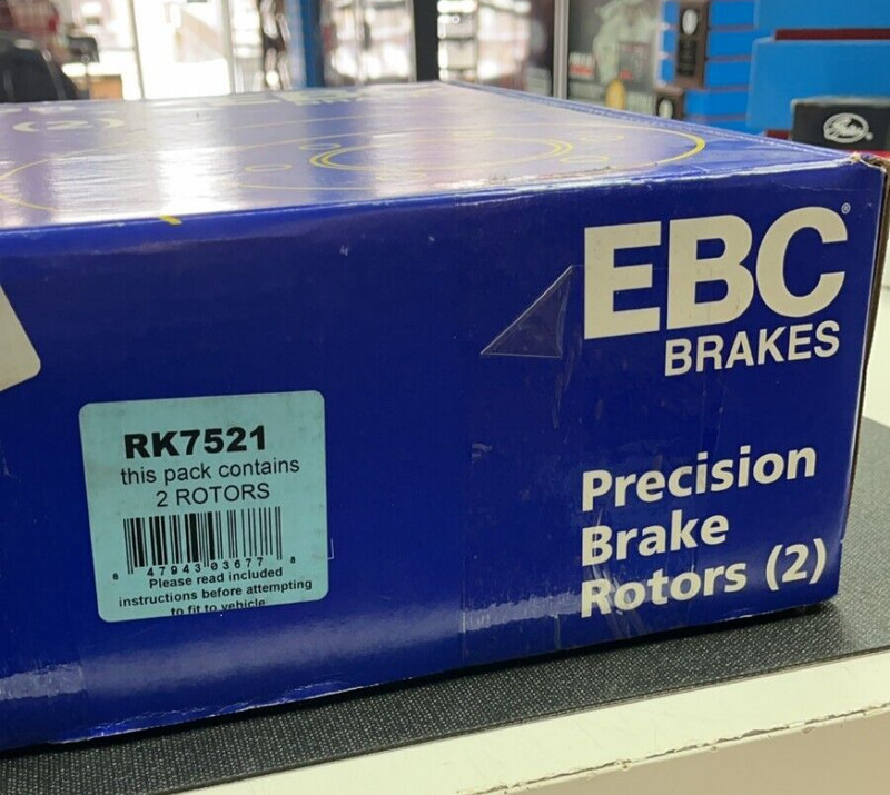 EBC RK Series Premium OE-Style Rotors RK7521 gallery