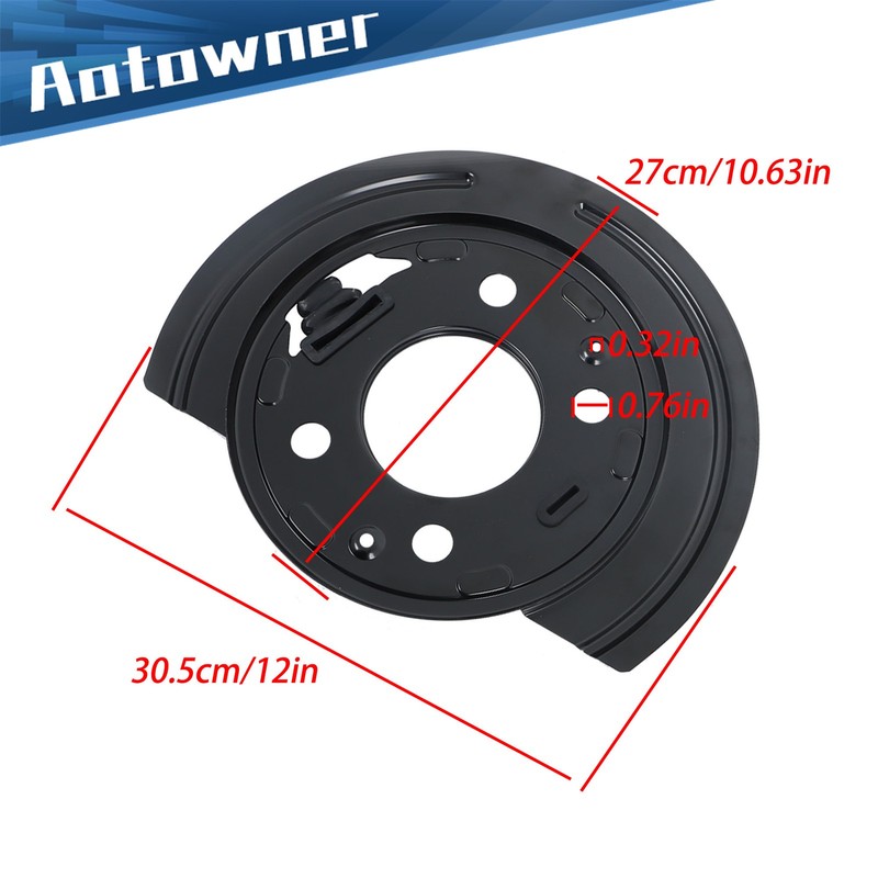For Chevy Silverado GMC Sierra Suburban 2500 924-223 Rear Brake Dust Shield gallery
