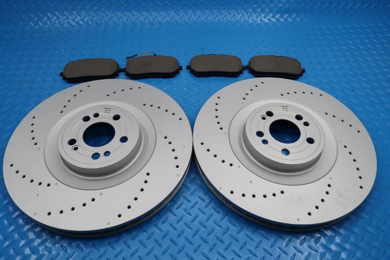 Mercedes Gle53 Gls63 Amg front brake pads & rotors TopEuro #12316 gallery