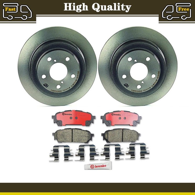 Rear Brake Pads and Disc Rotors Set Fits Saab 9-2X 2.0L 2.5L