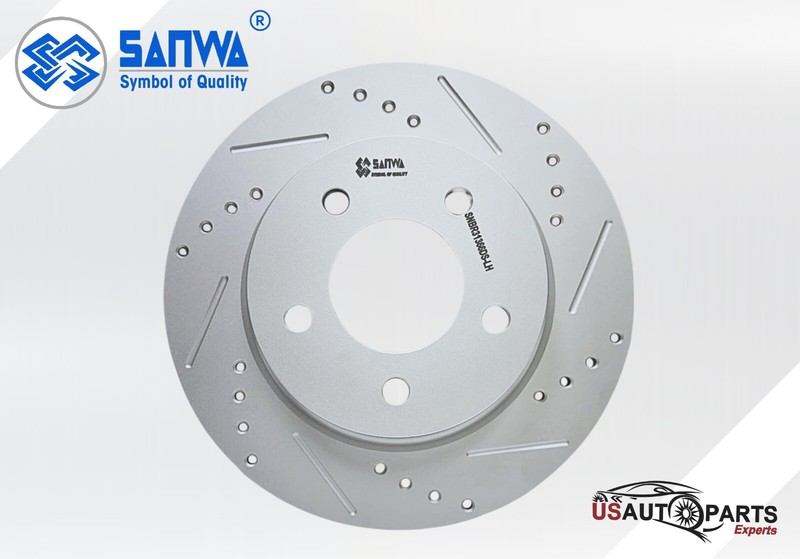 REAR LH BRAKE ROTOR SOLID & GEOMET COATED D & S 280 mm FOR MAZDA 3 2004-2013