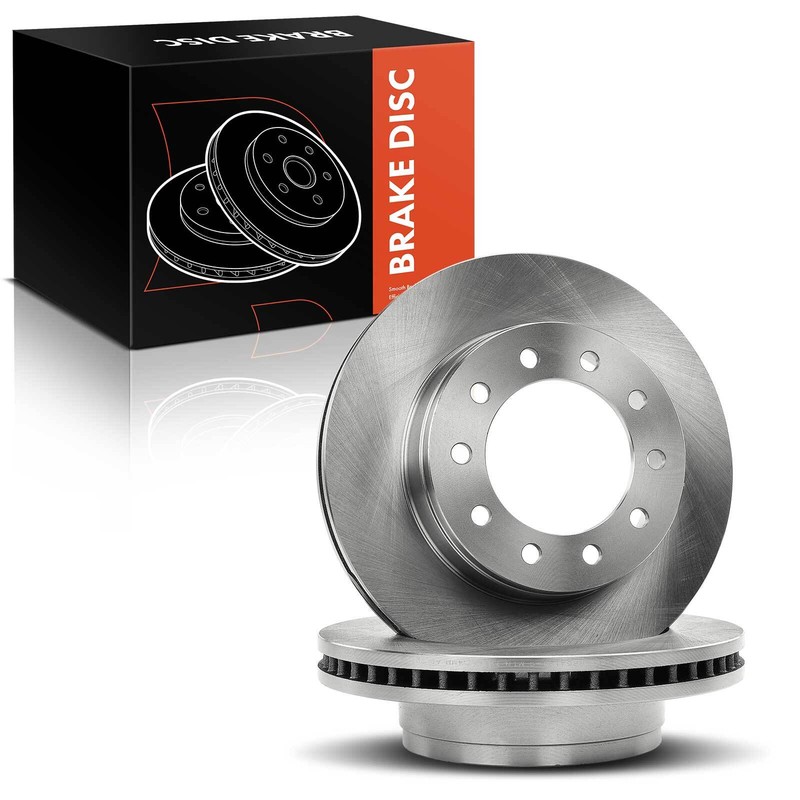 2pcs 369 mm Front Side Disc Brake Rotors for Ford F-350 F-450 F-550 Super Duty gallery