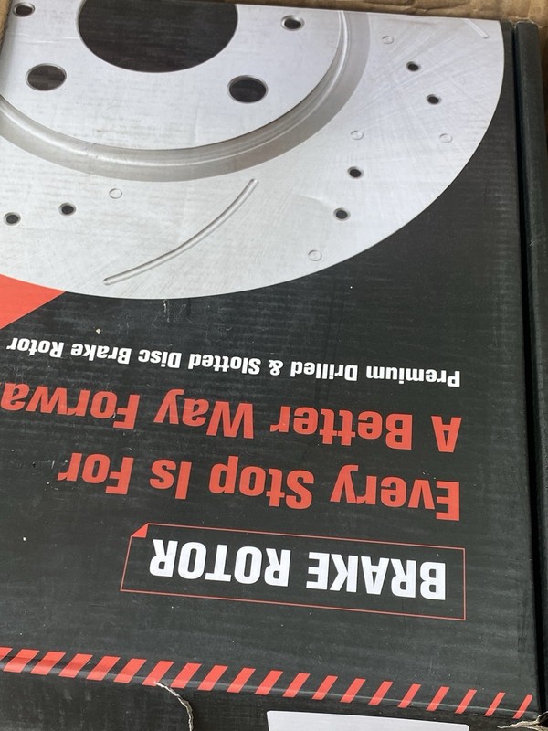 345mm Front Drilled Rotors Brake Pads for Dodge Charger Magnum Chrysler 300 gallery