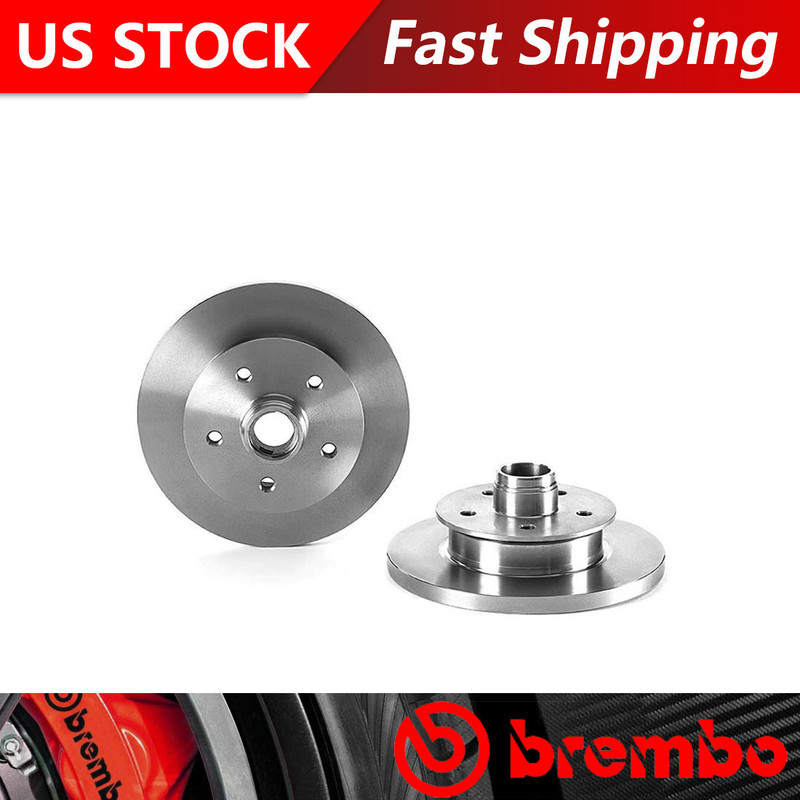 Fits 1986-1989 Volkswagen Vanagon Front Brake Rotors – Brembo Premium OE