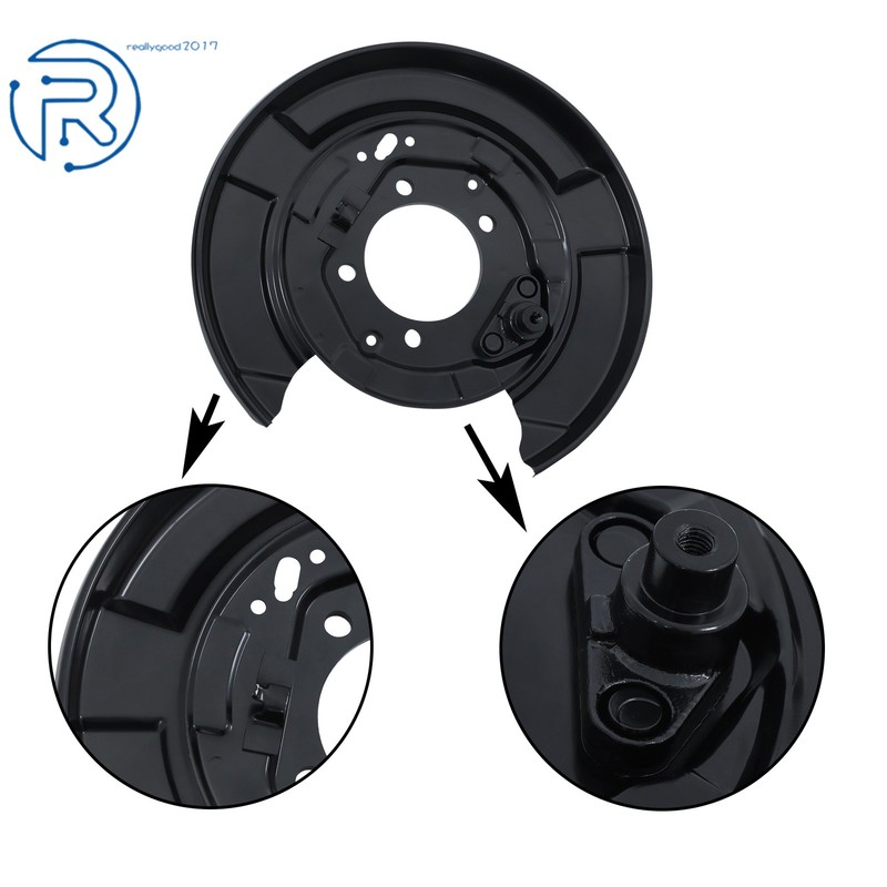 924-373 For Lexus RX330 RX350 RX400H Toyota Highlander 2PCS Brake Dust Shields gallery
