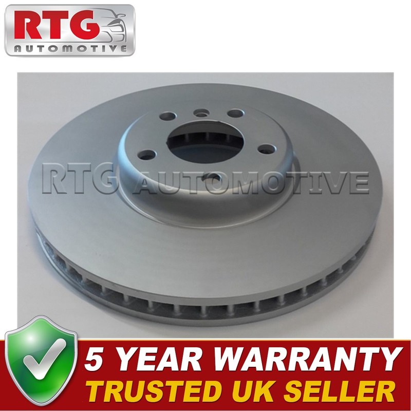 RTG Front Left 1x Brake Disc Fits BMW 5 Series 2010-2017 34116785669