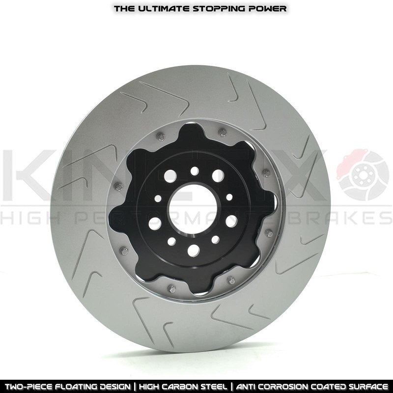 FOR BMW M3 G80 G81 M4 G82 G83 REAR TWO PIECE FLOATING BRAKE DISCS 370mm X 24mm gallery