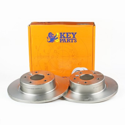 2x Brake Discs Pair Solid fits RANGE ROVER Mk2 P38A 4.6 Rear 94 to 02 304mm Set gallery