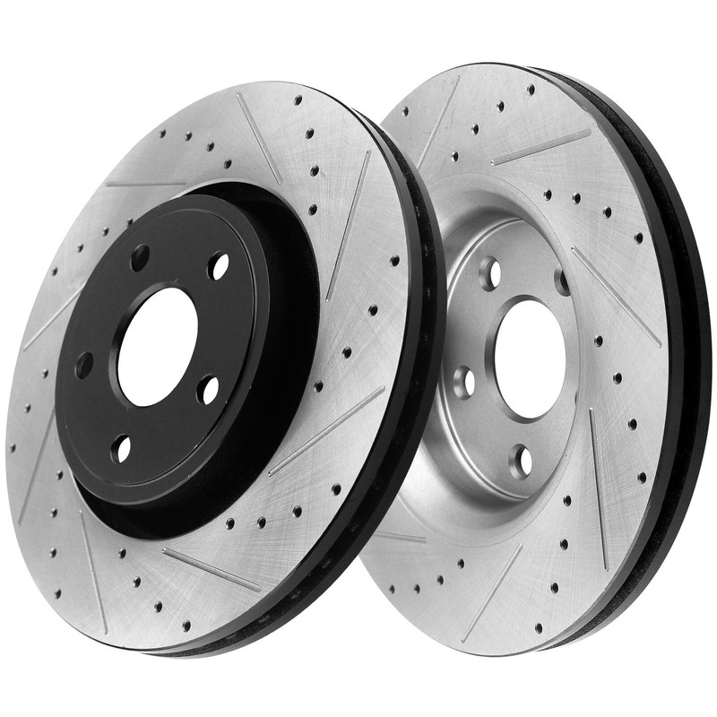 Front E-Coating Brake Rotors & Brake Pads for Jeep Grand Cherokee Dodge Durango gallery