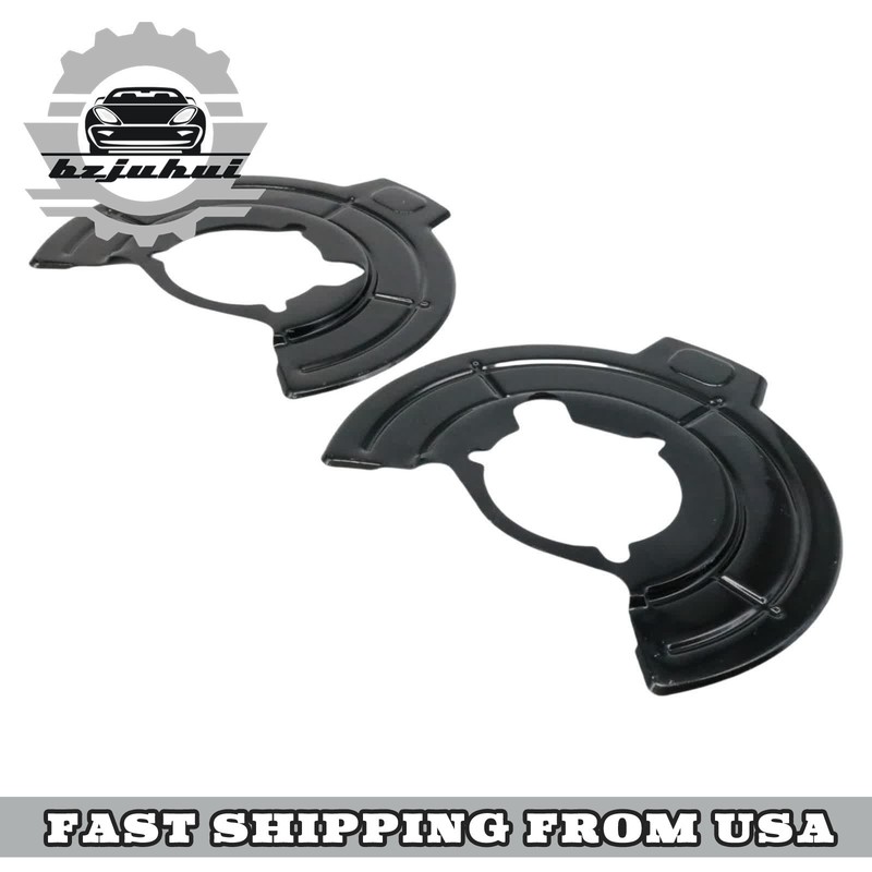 1 Pair Front Brake Disc Backing Plate For Jeep Wrangler Jk 68043286AB 68043287AB gallery