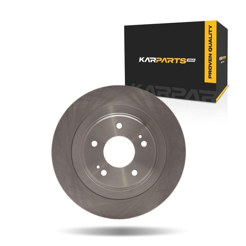 For Mitsubishi RVR 2013-2016 Brake Rotor Rear | Cast Iron | Solid | 5 Lug Holes