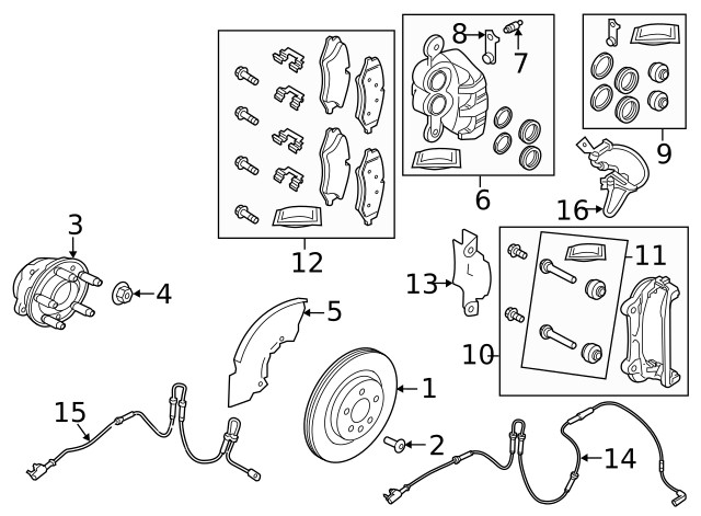 Genuine Land-Rover Disc Brake Rotor LR187240 gallery