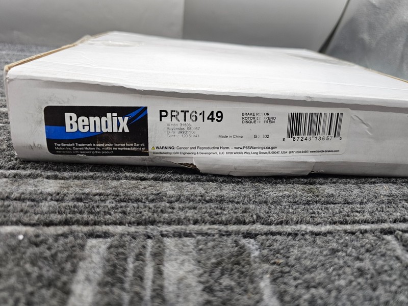 (QTY 2) Bendix PRT6149 Rear Brake Rotor For Kia 2014-2018 Forte5, 2014-2022 Soul gallery