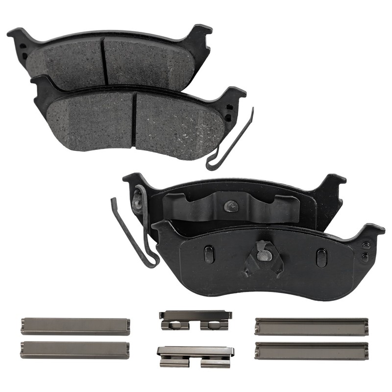 Front & Rear Brake Disc Rotors and Pads Kit for Explorer Ford Mountaineer gallery