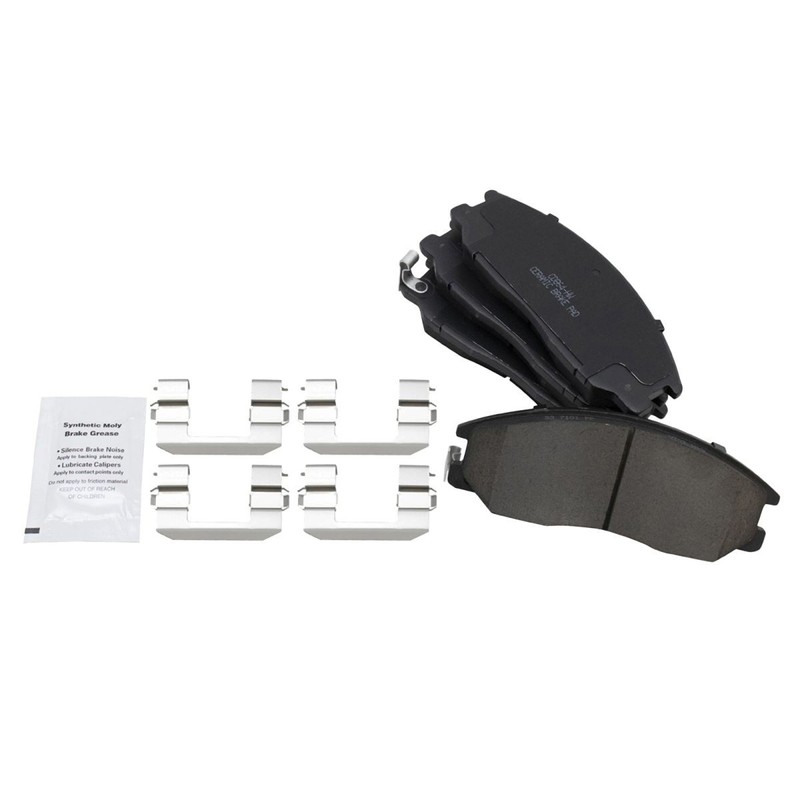 Front Premium Posi Ceramic Brake Pads & Rotor Kit for Hyundai Santa Fe SUV gallery