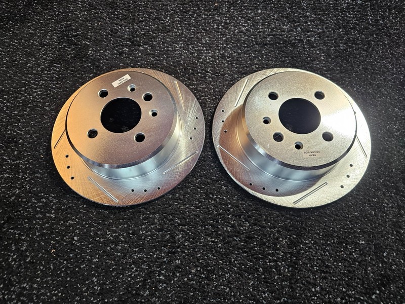 (QTY 2) Powerstop EBR220XPR Disc Brake Rotor Rear For 1987-1988 BMW 325is gallery