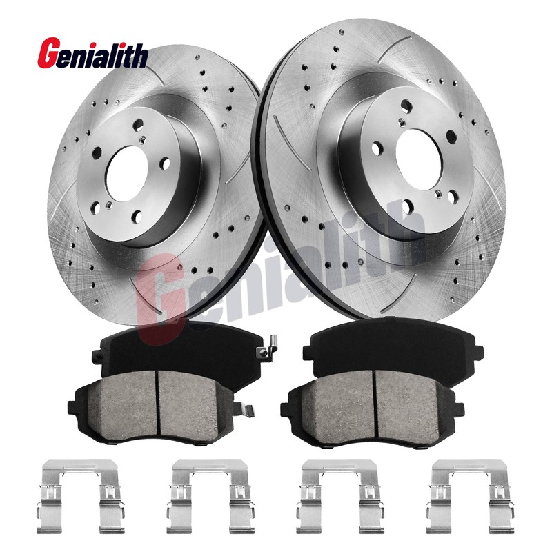 Front Vented Brake Rotors Pads Kits for Subaru Outback Forester Legacy Impreza