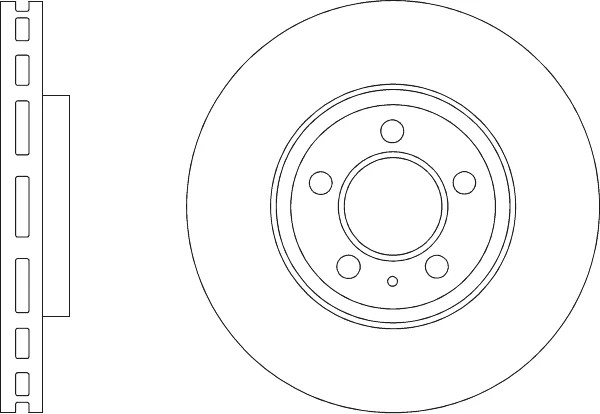 2x Brake Discs Pair Vented fits SEAT ARONA KJ7 1.0 Front 2017 on 276mm Set New gallery