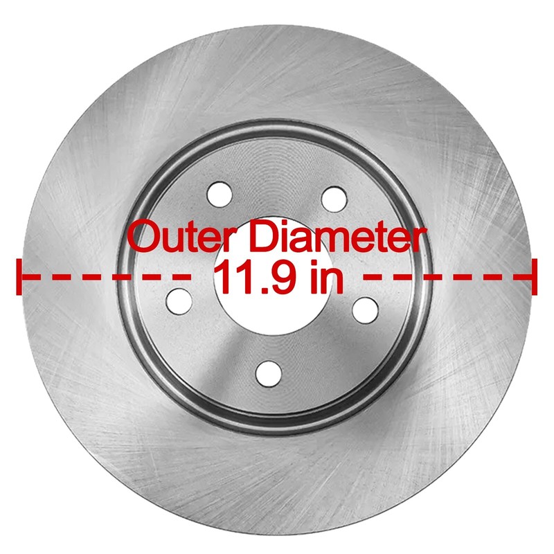 Front Brake Rotors & Pads for Dodge Journey Grand Caravan Town & Country gallery