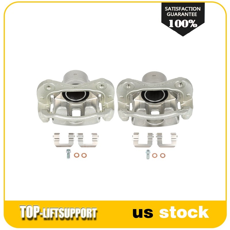 Front Left Right Brake Calipers w/ Bracket For 2005-2008 2009 Hyundai Tucson 2x