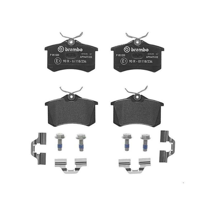Brembo KT00572 Rear Disc Brake Kit for 2000-2005 Audi TT Quattro gallery