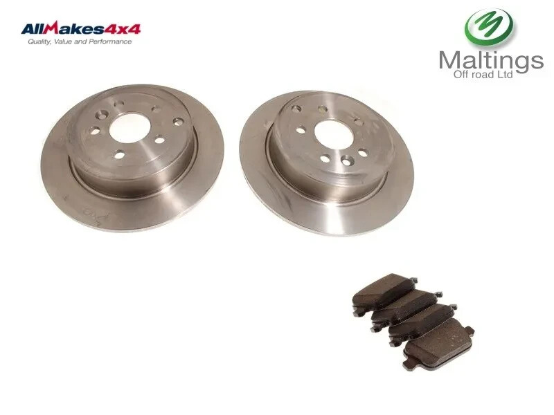 DELPHI REAR BRAKE DISCS + PADS LR039935 LR134695 TO FIT FREELANDER 2 2013 ON