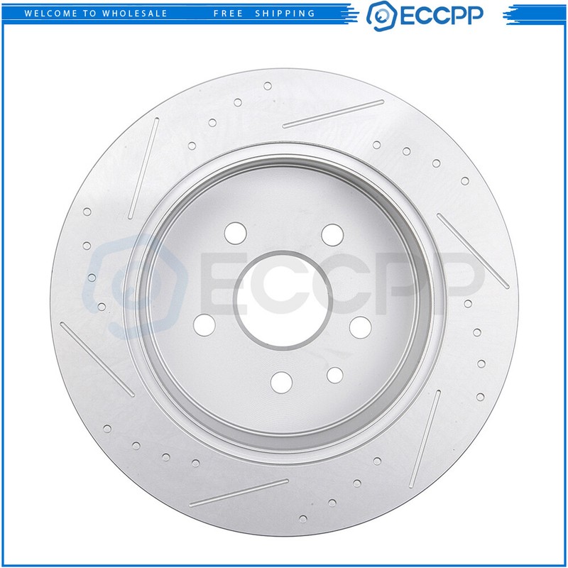 Front Rear Drilled Brakes Rotors Ceramic Pads for Lexus GS300 GS400 GS430 IS300 gallery