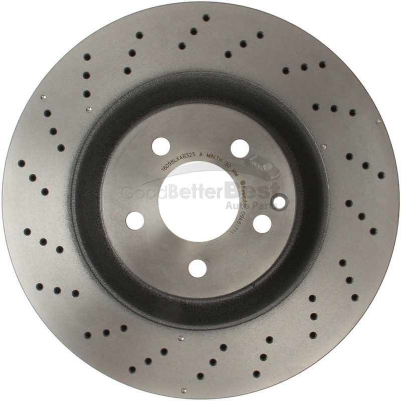 One New Brembo Disc Brake Rotor Front 09A81711 221421161207 for Mercedes MB