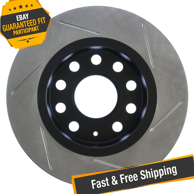 StopTech Sport Slotted 1-Piece Rear Brake Rotor for 11-18 Volkswagen Jetta
