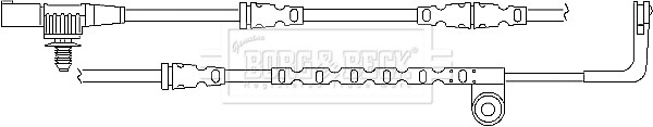 Premier Front Brake Pad Wear Sensor Fits Discovery 2.7 TD 3.0 4.4 5.0 SEM500070 gallery