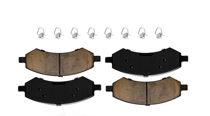Front Brake Rotors Disc Rotors Ceramic Pads Kit For Dodge Ram 1500 Aspen gallery