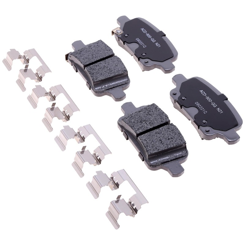 ACDelco Disc Brake Pads and Rotors Kit Front Rear For 2016 Chevrolet Malibu gallery