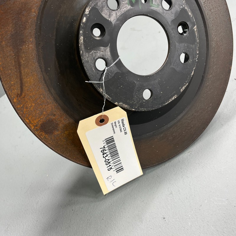 2023 MAZDA CX-50 CX50 REAR RIGHT / LEFT BRAKE PLATE DISC ROTOR OEM gallery